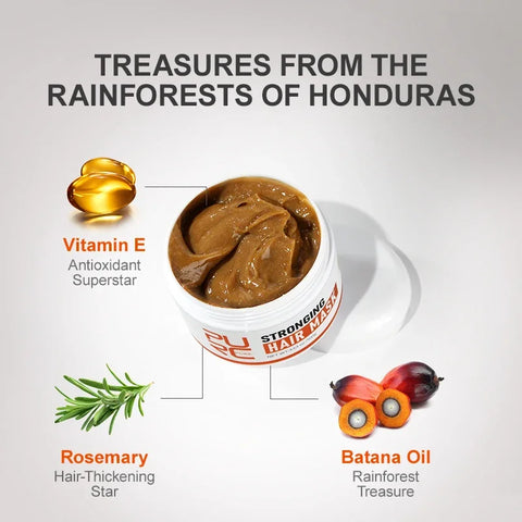 PURC Batana Oil Hair Mask Repairs Damaged Strengthening Hair Roots Smoothing Nourishing Hair Treatment Masks Hair Care Products