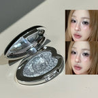 Monochrome Gloss Metallic Eyeshadow Palette Punk Smoky Green Blue Eyeshadow Mashed Potato Waterproof Shimmer Lying Silkworm