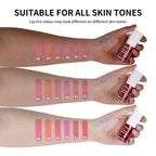 6Colors Water Lip Stain Moisturizing Lip Glaze Long Lasting Lip Ink Face Lip Dual Purpose Waterproof Liquid Cosmetic Makeup