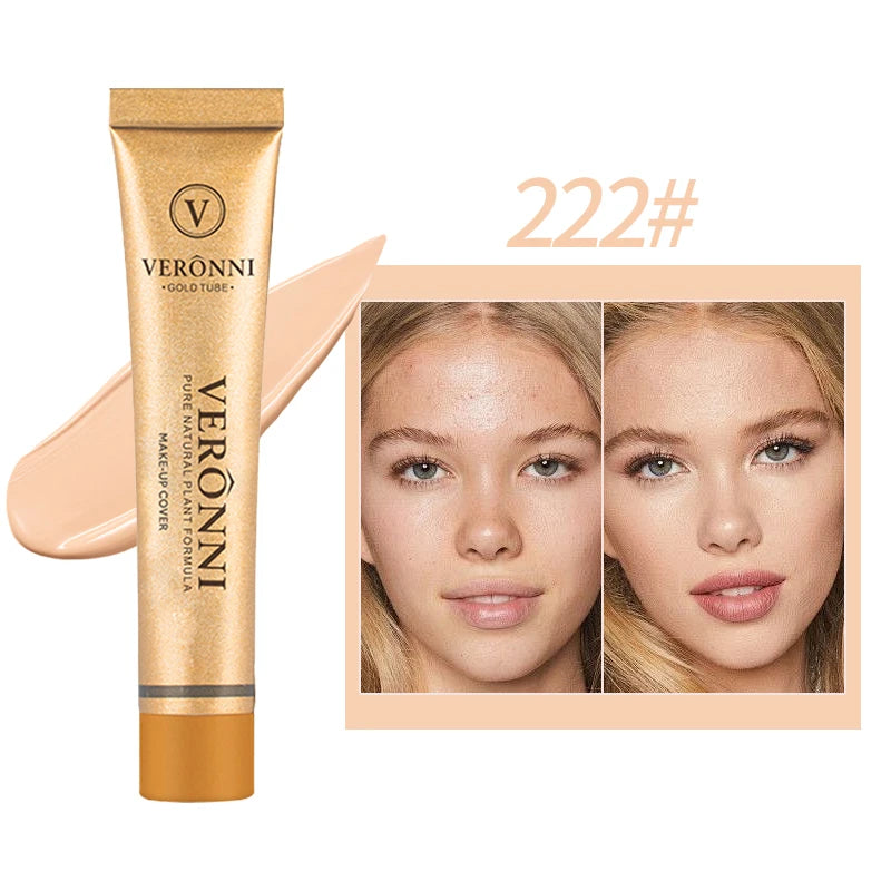 Long-lasting waterproof and sweatproof concealer with natural nude Maquiagem Liquid Concealer Beauty Face  Cosmetics Makeup Base