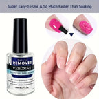 Crack-Free Nail Glue Remover, Non-Damaging Cuticle Oil, clean without damaging nails,convenient and fast,safe and non irritating