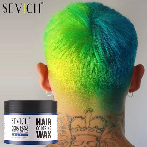 13 Colors One Time Hair Color Wax Easy To Wash Diy Long Lasting Hair Dye Mud Easy To Wash Party Hair Mud Kids Hair Colour Cream