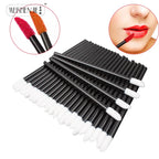 MEISHENJIE 50/500/1000pcs Lip Brushes Makeup Mascara Wands Lipstick Micro Brushes Applicators Cleaner for Eyelash Extension Tool