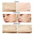 HISYI Moisturizing contour foundation whitening waterproof and sweat-proof makeup concealer long-lasting makeup cosmetics