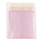 Lanjinglin 5/50 Pcs Lip Brush Reusable Makeup Brushes Lipstick Applicator Wands Eyelashes Extension Tool Beauty Accessories