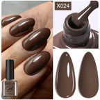 LILYCUTE 7ml Metallic Gel Nail Polish Red Chrome Effect Soak Off UV Gel Varnish Semi Permanent Nail Art Manicure Base Top Coat