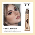 BEAUTY GLAZED 7 Colors Liquid Blush Stick Highlighter Multi Functional Make Up Pen Lip Cheek Waterproof Lasting Cosmetic
