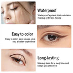 Waterproof Black Eyeliner Pencils Smudge-Proof Long-Lasting Beginner-Friendly Eye Makeup High Pigment Black White Eye Liner Pen