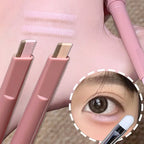 Bicolor Under Eye Pencil 2 In 1 Brightening Highlighter Nude Pink Shadow Stick Aegyo Sal Lying Silkworm Eeyshadow Lash Makeup