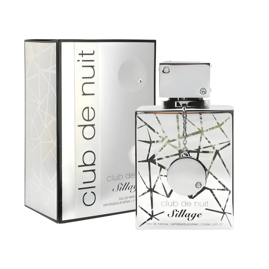 Club De Nuit Sillage Unisex Eau de Parfum Spray - Captivating Floral Woody Musk Fragrance with Bergamot