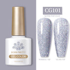 BORN PRETTY 10ml Gel Nail Polish Gel 130 Colors Semi Permanent Solid Nail Gel Varnish Soak Off UV Gel for Base Top Coat