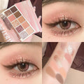HISYI Star Rejuvenation Ten-Color Eye Shadow Pearl Matte Pink Pure Desire Powder Brown Plate Gentle Daily Cheap Makeup