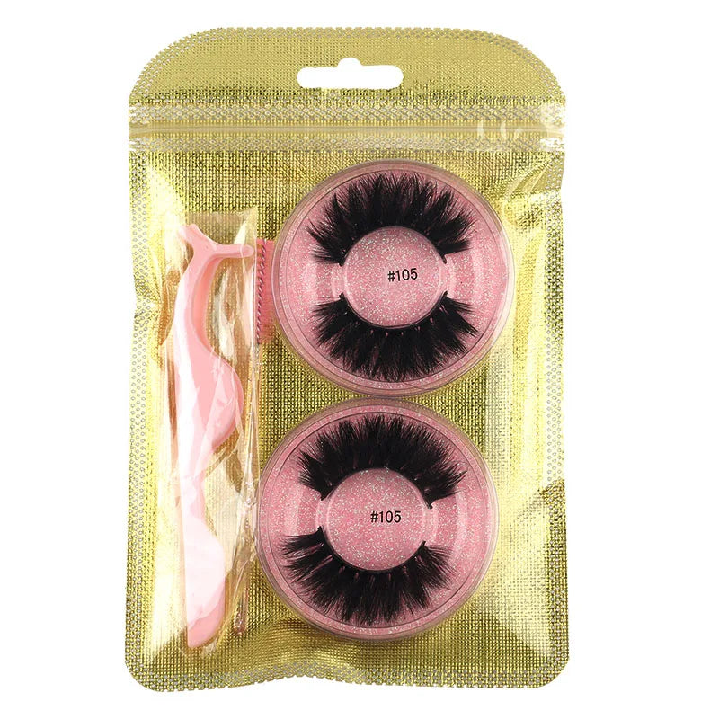 Wholesale Lashes 4/20/100pcs Fluffy 3d Mink Lashes Natural Makeup False Lashes Flase Eyelashes Lot with Cosmetic Brushes tweezer