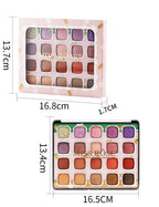 High Quality MISS ROSE 20 Colors Diamond Nude Eyeshadow Palette Make Up Pigment Silky-Smooth Matte Shimmer Eye Shadow Cosmetics