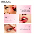 Rouge Jelly Eye Lipstick Blush Stick 3-in-1 Makeup Lip Gloss Cheek Moisturizing Natural Lasting Contour Stick Cosmetics