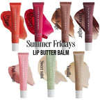 NEW Summer Fridays Mini Lip Gloss Set Vanilla Beige Lip Balm Long Lasting Moisturizing Smooth Soft Tube Makeup Lip Care Suit
