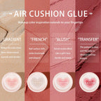 Kaniu 1pc Nail Polish Glue Pink Color Nail Art Air Cushion Patting Glue High Saturation Gypsum Painting Glue For DIY Home Salon