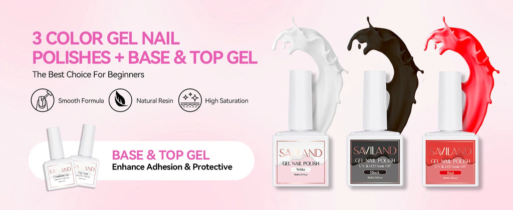 SAVILAND Full Acrylic Nail Kit With UV Nail Lamp Electric Nail Drill Machine Powder Gel Nail Polish Tools For Manicure Nail Art