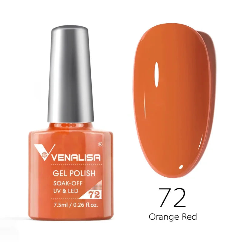 Venalisa VIP4 Nail Gel Polish HEMA/TPO FREE Full Coverage Beautiful Semi Permanent Soak Off UV LED Gel Nail Polish Gel Lacquer