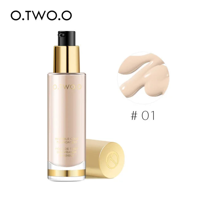 8 Color Liquid Foundation Makeup Face Base Corrector Waterproof Long Lasting Moisturizer Concealer Cosmetics