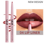 1PC Waterproof Matte Lip Liner Contours Lips in Shades Sexy Red Lipstick Natural Color Lip Makeup Hydrating Lip Cosmetic Gifts