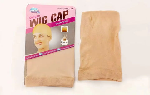 Ventilated Nylon Mesh Nude Stocking Wig Cap Stocking Wig Caps Stretch Mesh Caps Stocking Caps for Making Wigs Free Size