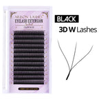 ARISON 3D/4D/5D/6D W-Shape Eyelashes Extension Premade Volume Fans YY-shape Lashes Faux Mink Soft Easy Faning Natural Lash