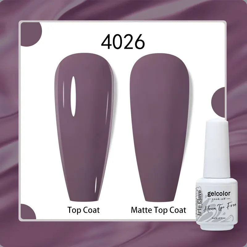Arte Clavo 8ml HEMA TPO Free Gel Nail Polish Nail Art Manicure Semi Permanent Gel UV Hybrid Varnishes Base Top Coat Enamels New
