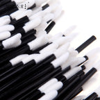 MEISHENJIE 50/500/1000pcs Lip Brushes Makeup Mascara Wands Lipstick Micro Brushes Applicators Cleaner for Eyelash Extension Tool