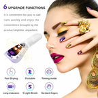 LINMANDA Handheld UV LED Nail Lamp USB Rechargeable Mini Manicure Lamp Nail Dryer With 5 Lamp Beads Quick Drying Gel Nail Polish
