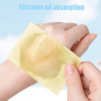 100Pcs Face Oil Absorbing Paper Protable Facial Control Wipes Oily Face Blotting Matting Tissue Makeup Facial Clean