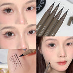 Waterproof Liquid Eyeliner Eyebrow Easy To Color Sweat-proof Eyebrow Pen 0.05MM Ultra Thin Head Eye Liner Eyelash Eye Makeup