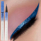 Bule Shimmer Waterproof Eyeliner Pen High-shine Liquid Eyeliner Korean Makeup Easy to Wear Cosmetics Smudge-Proof  Eye Cosmetics