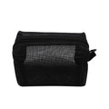 Mini Clear Nylon Mesh Cosmetic Bags Cute Women Small Lipstick Makeup Bags Pouch Data Line Key Earphone Organizer Case