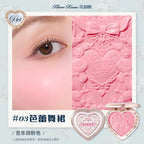 Flower Know Bunny Garden Embossed Blush Smooth Long-lasting All-Day Face Enhancing Makeup Blush Cream For Cheek