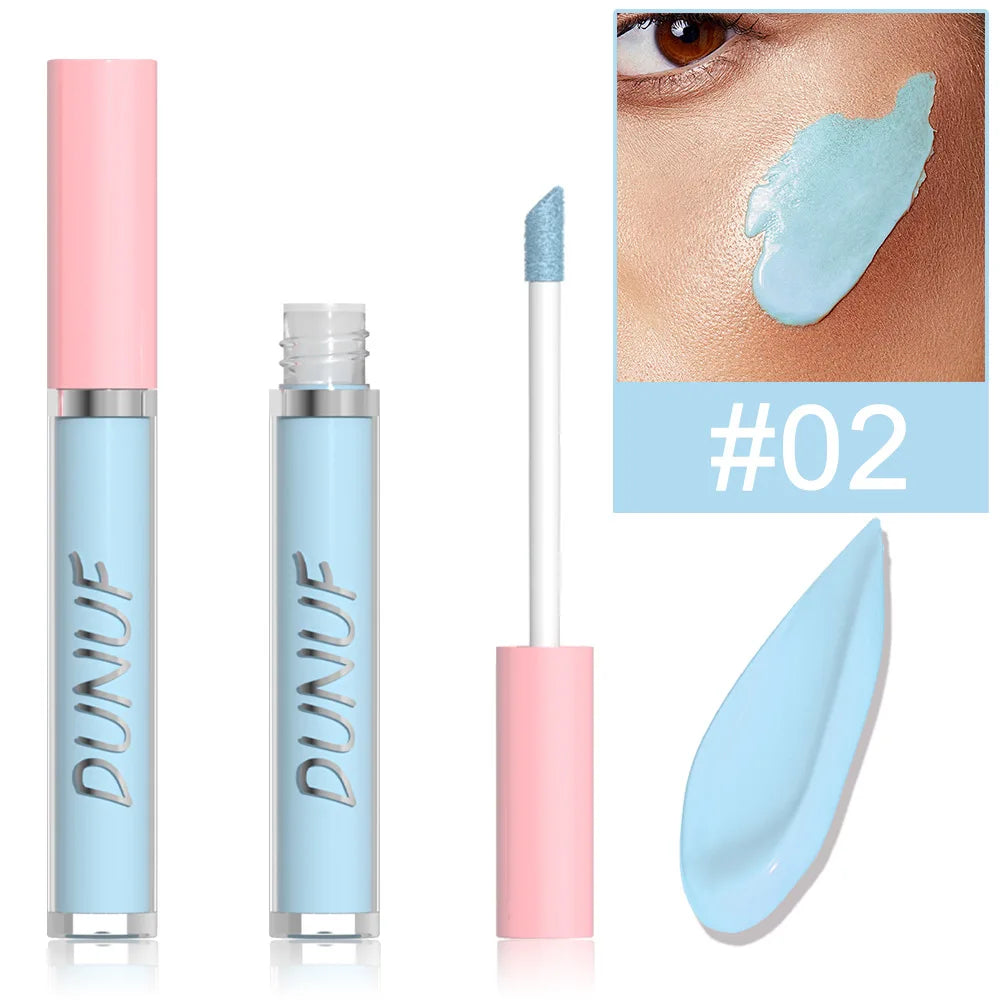 Green Orange Color Correcting Concealer Stick Foundation Waterproof Covers Acne Dark Circles Contours Moisturizing Liquid