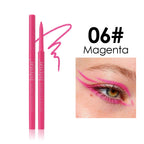 1PC White Matte Eyeliner Gel Pen Long Lasting Waterproof Eye Liner Pencil Quick-drying Non-smudge Eye Makeup for Women Cosmetics