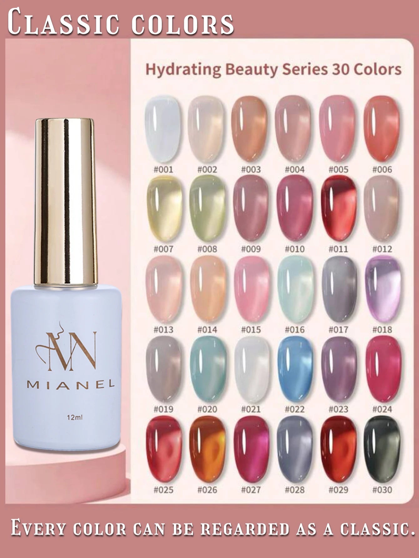 10ml 1-8pcs Milky White Quick Extension Gel Nail Polish Nude Construct Hard Semi Permanent Acrylic Extension Nail Art Varnish