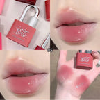 Gege Bear Lockheart Sweet Color Water-Gloss Lip Gloss-Vibrant Colors, Easy to Apply with Non-Long-Lasting Hydration