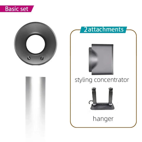 High Speed Bladeless Hair Dryer Negative Ion Fast Drying Home Powerful Hair Dryer Styling Tools 1600W High Speed Hair Dryer