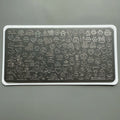 XMQ NAIL ART STAMPING PLATES CARTON CATS DOGS WATER RIPPLES IMAGE PLATE TEMPLATES