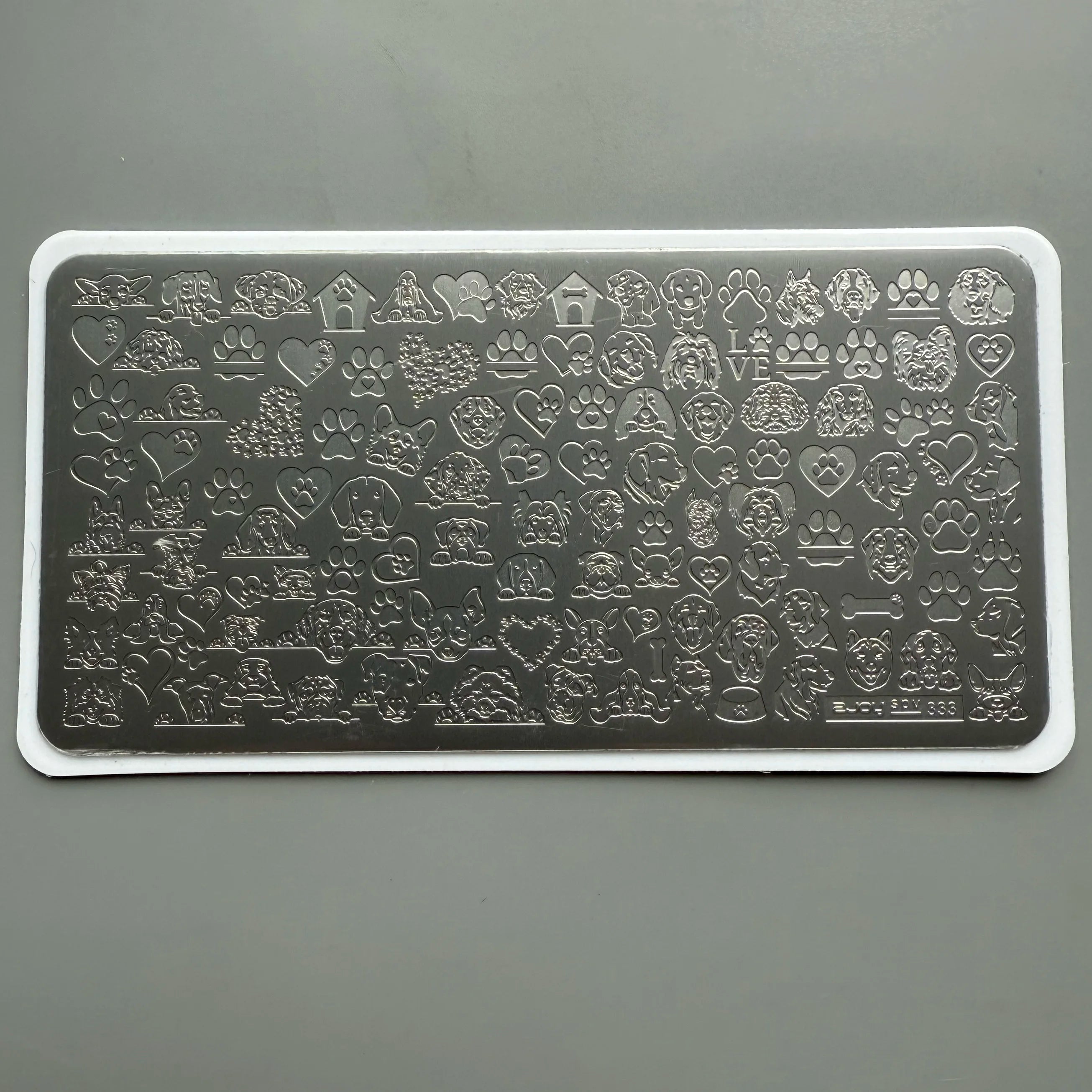 XMQ NAIL ART STAMPING PLATES CARTON CATS DOGS WATER RIPPLES IMAGE PLATE TEMPLATES
