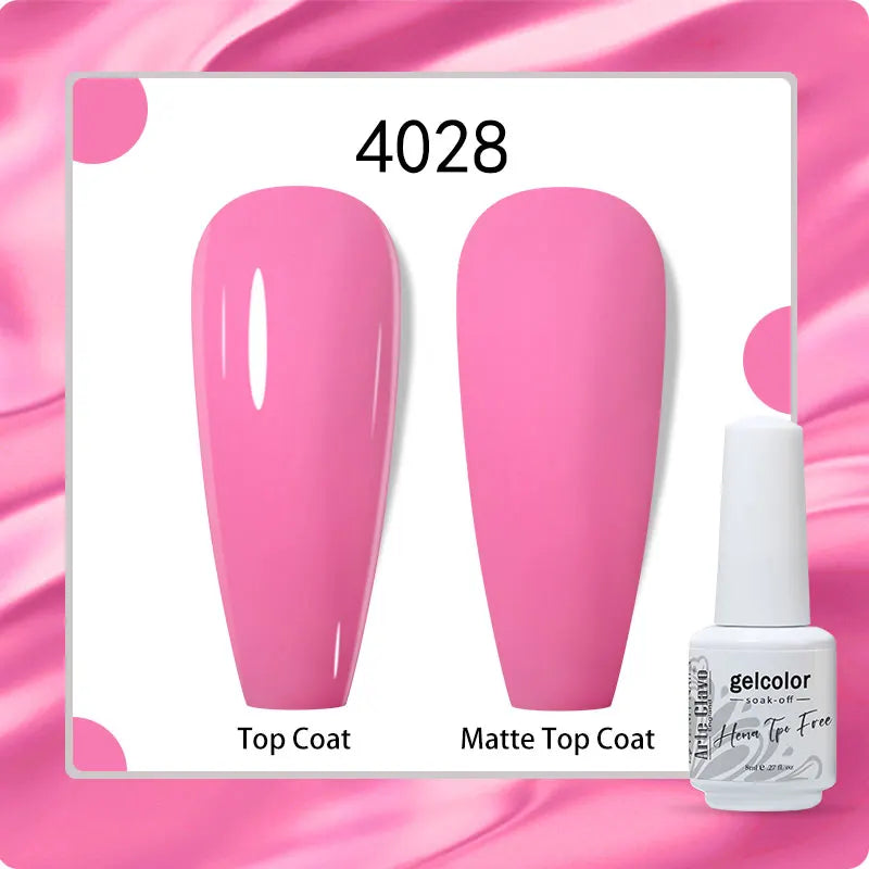 Arte Clavo 8ml HEMA TPO Free Gel Nail Polish Nail Art Manicure Semi Permanent Gel UV Hybrid Varnishes Base Top Coat Enamels New