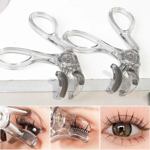 1pc Eyelash Curler with Comb Wide Clip Eyelashes Curler Portable Shaping and Lasting Curling Eyelash Clip Tools Natural Curl
