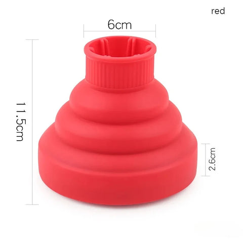 Universal Blow Dryer Diffuser Attachment for Curly Thick Hair Collapsible Hairdryer Blower Diffuser Hairdressing Styling Tools