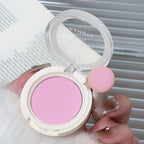 2024 Monochrome Face Blush Palette Longlasting Waterproof Pressed Powder Matte Blush for Contouring Cheeks Travel Cosmetics