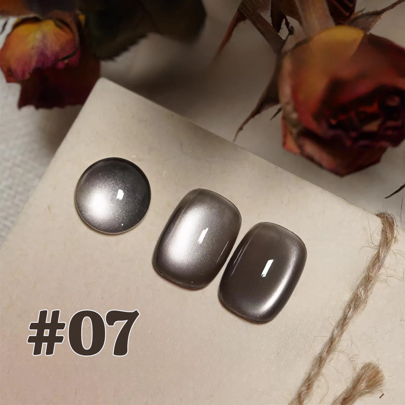 MIANEL 12ML 1-12pcs Jiannan Bistro Cat Eye Gel Nail Polish Blue Nails White Nails Pink Nails Nail Art Use Nail Supplies