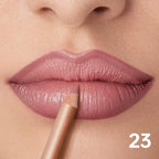 Matte Lip Liner Pencil Nude, Long-Lasting Waterproof, Smudge-Proof, Precise Outline, Smooth Creamy Formula