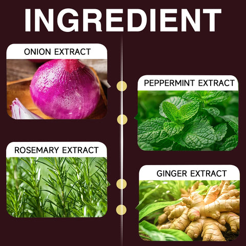 Shampoo Gently Clean Hair Biotin Rosemary Onion Shampoo Remove Dandruff Control Oil Reduce Hair Loss Stabilize Hair Roots Nouris