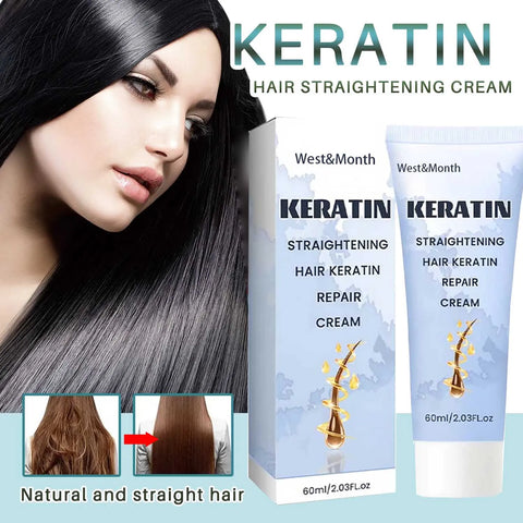 Keratin Hair Straightening Cream Keratin Cream For Smoothing Hair Professional Keratin For Permanent Straightening Hair Care